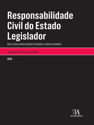 cover image of Responsabilidade Civil do Estado Legislador